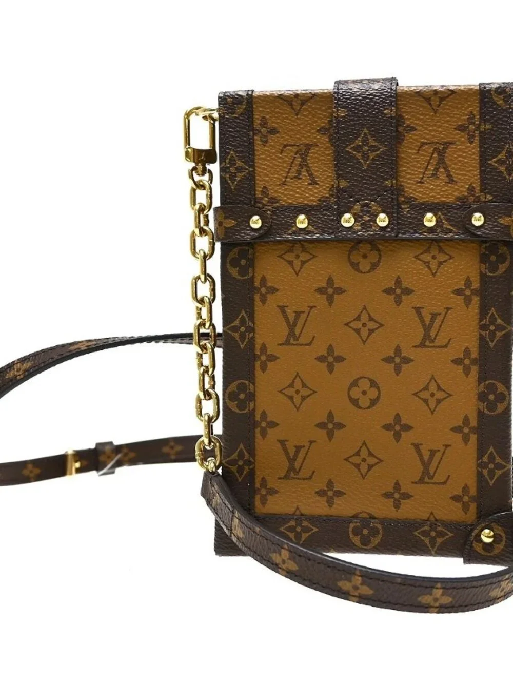 Best07 Louis Vuitton Reverse Pochette Trunk Shoulder Bag M67873 GI2119 NQ10793